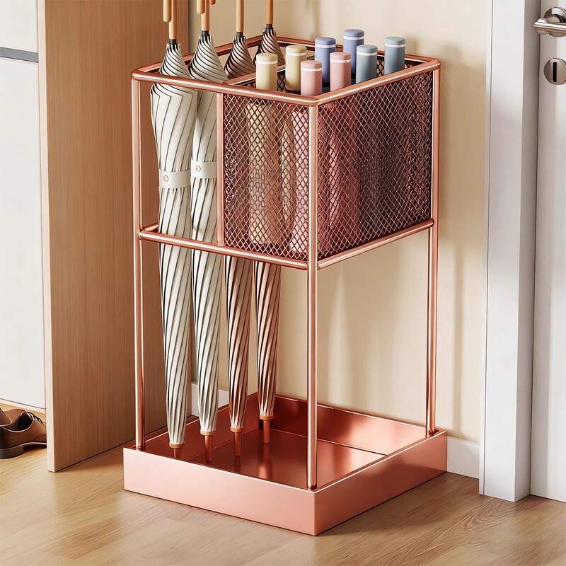 Umbrella Storage Tube Floor-Standing Storage Rack Square Umbrella Rack Storage Basket Commercial Umbrella Storage Artifact Foldableing Umbrella Drain Rack Umbrella Storage Tube Floor-Standing Storage Rack Square Umbrella Rack Storage Basket Commercial Umbrella Storage Artifact Foldableing Umbrella Drain Rack