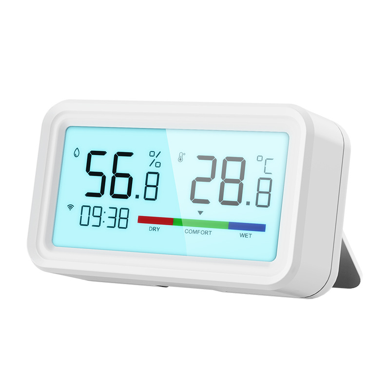 Sensor de Temperatura y Humedad WiFi Zigbee, Aplicación Tuya para Hogar Inteligente, Control Remoto, Pantalla, Termómetro e Higrómetro image 7