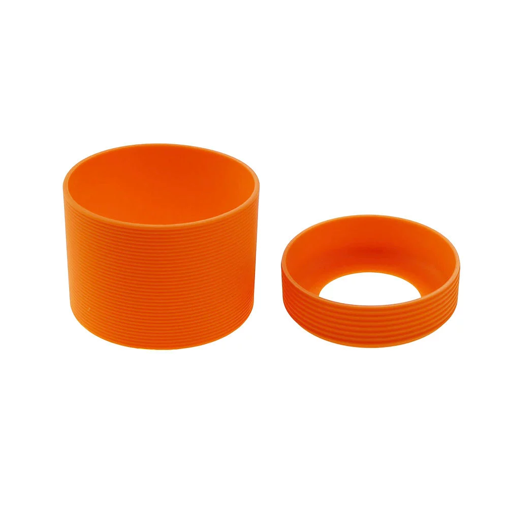 Glass, silicone non-slip protective case, 9.5cm, anti-scald
