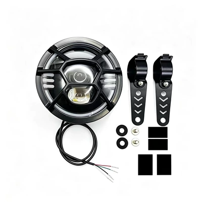 Outdoor Cycling Equipment Snowmobile Motorcycle headlights, headlights - sm-plastic-shell-four-wires-60v