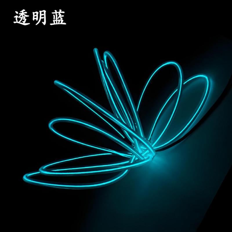 Nuevo dios masculino fósforo hombre LED iluminante ropa de la compañía de espectáculo de escenario de luz fría reunión anual de espectáculo de festival