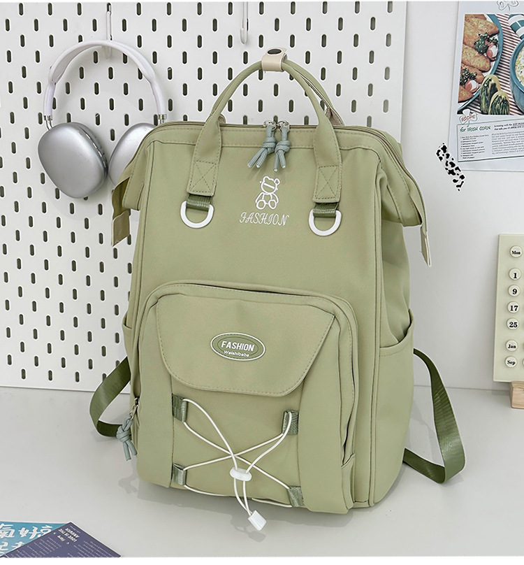 Kids Backpacks High Value Schoolbag Cream Cute Versatile Backpack Junior High School Student Schoolbag Female Dopamine Backpack_voghion.com