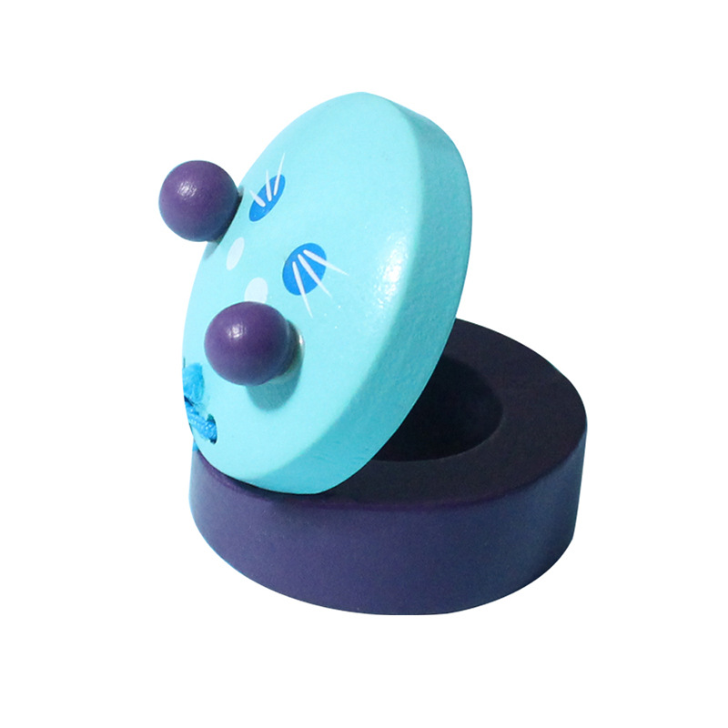 Junta de madera beech Orf percusión juguetes de música infantil de dibujos animados animales tablero profesional