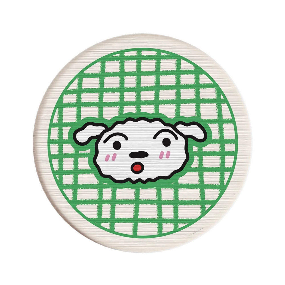 Posavasos de café de oficina de dibujos animados, posavasos de escritorio, posavasos de agua redondos, almohadillas absorbentes de agua de barro de diatomeas, encimera de secado rápido