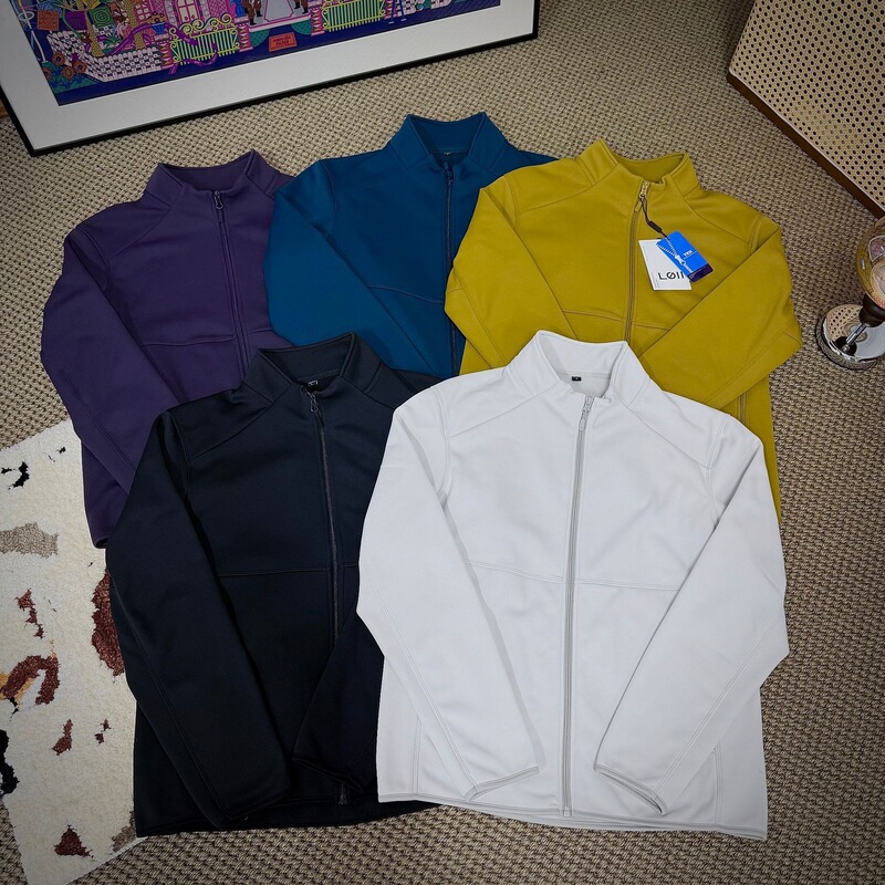 2026 Spring and Autumn Men's Thin Fleece Stand Collar Jacket Outdoor Lightweight Commuting and Outdoor Dual-Purpose Jacket 2026 Spring and Autumn Men's Thin Fleece Stand Collar Jacket Outdoor Lightweight Commuting and Outdoor Dual-Purpose Jacket