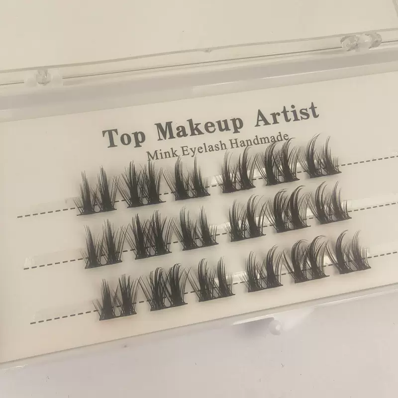 RB010 Накладные ресницы для макияжа: самост grafting segmented eyelashes