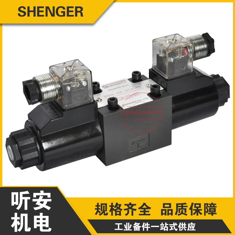 DSG-02-2B2-DL 03 LW 3C2 3C4 3C5 3C6 AC220V圣尔SHENGER电磁阀