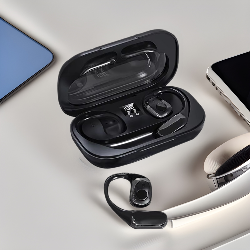 Traductor de auriculares inteligentes AI Traductor de llamadas de voz Auriculares inalámbricos Bluetooth OWS Traductor de teléfono colgante