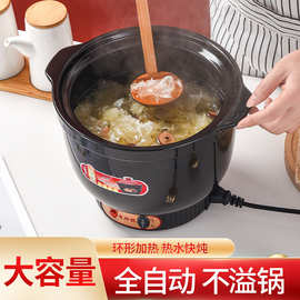 正山陶瓷电砂锅家用厨房多功能快速炖锅大容量养生煮粥煲汤锅