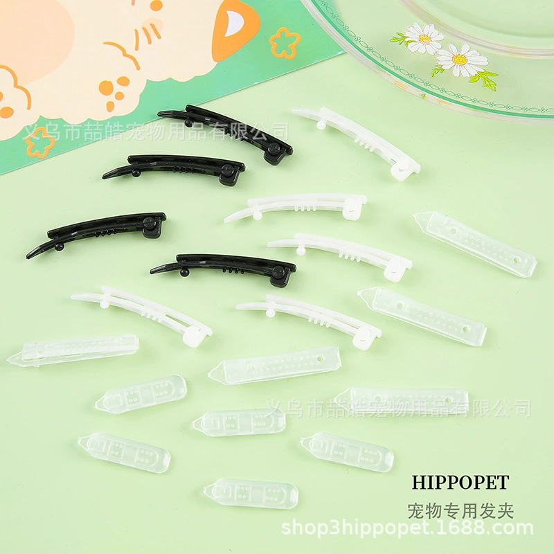 Заколка для волос для домашних животных Зажим для лягушки ручной работы