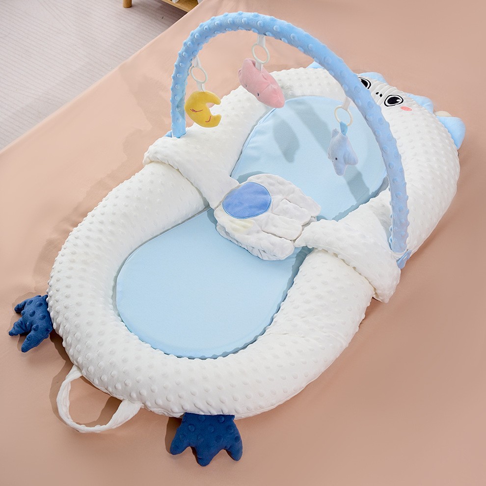 Appeases children's universal handheld bed for new born