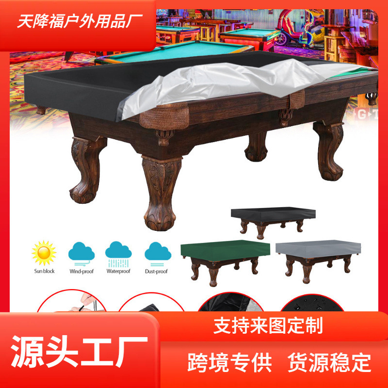 Multi-Size 7Ft/8Ft/9Ft Snooker Billiard Table Dust Cover, Sun Protection Cover, Waterproof Cover, Dustproof Cover
