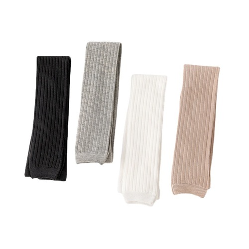 23 children's leggings spring and autumn girls' tights Korean style plain baby nine-point pants combed cotton high waist socks wholesale