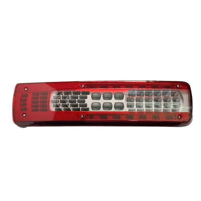 Truck Led Integrated Tail Light, Long Strip Truck Trailer Rear Tail Light, Waterproof Width Indicator, Brake and Turn Signal Light (Brake light) - red-large-size