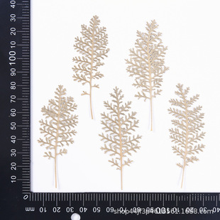Silver Leaf Chrysanthemum Dried Flower Embossed Natural Plant Specimen Glue Handmade DIY Beauty Nail Art Material