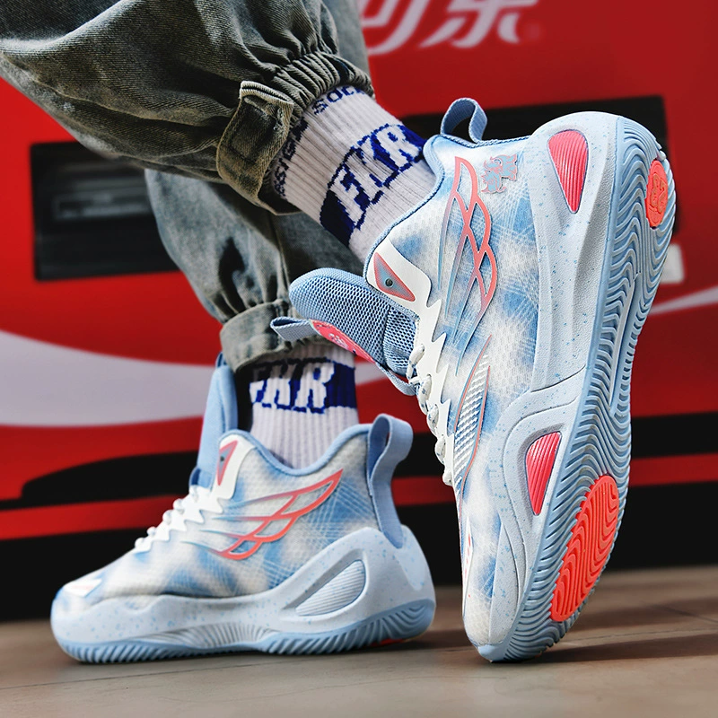 2024 новые спортивные воздухопроницаемые и износостойкие амортизирующие женские кроссовки мужские баскетбольные кроссовки пара повседневная обувь