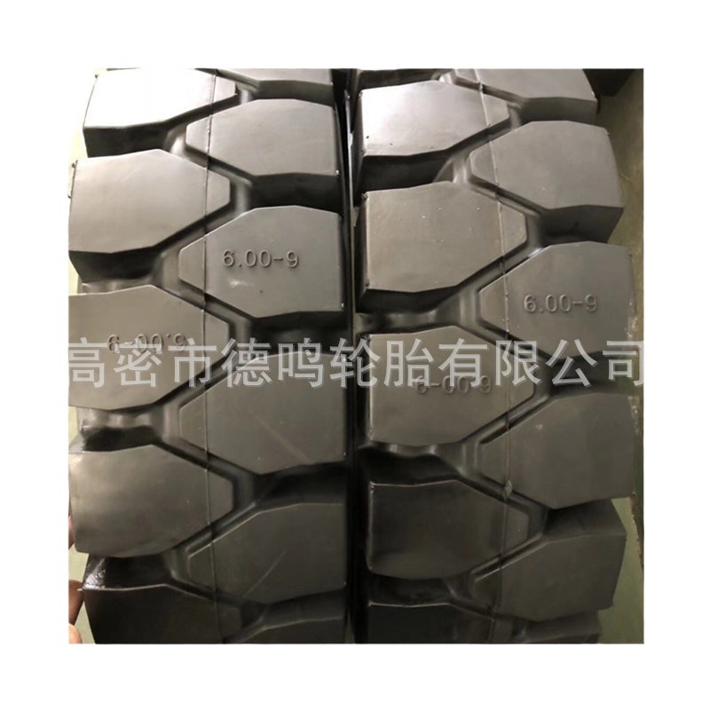 Suministro de fábrica 600-9 neumático de carretilla elevadora sólida 700-9