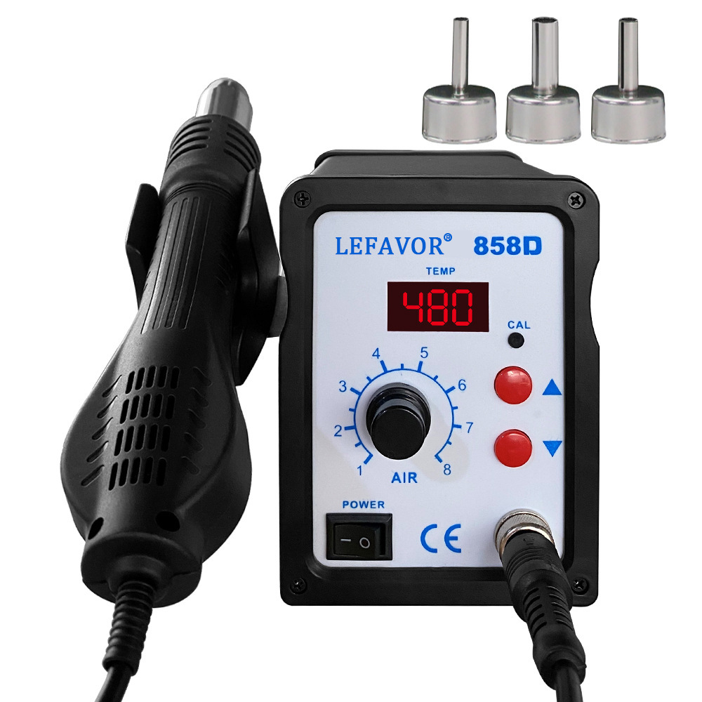 Паяльная станция LEFAVOR 858D стандарт 220В