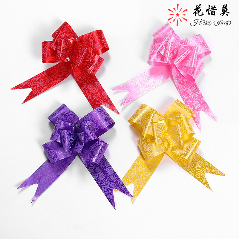 Suministro de stock 50 # impresión de flores de boda arco de flores de mano regalos de flores de embalaje al por mayor