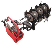 160 200 四环手动PE对焊机双柱PE管焊接机对接机热熔接器焊管机