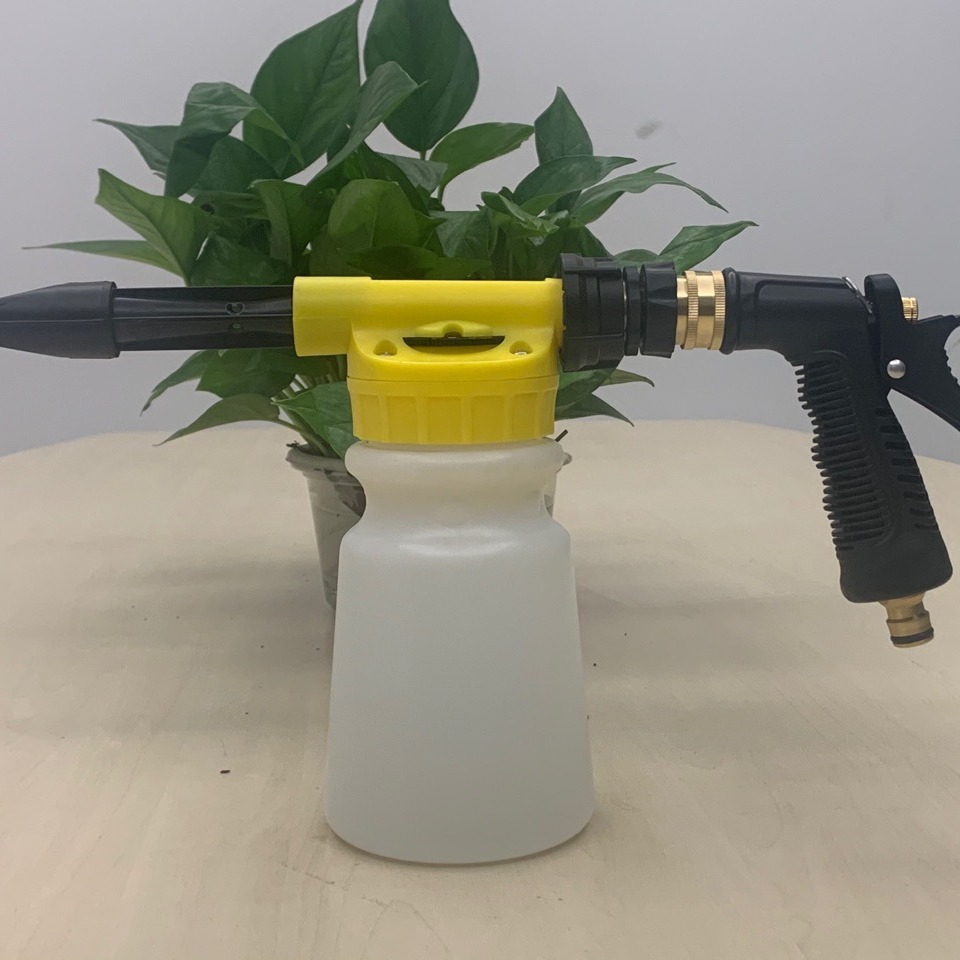 多功能泡沫枪便携式家用洗车水枪自来水自吸发泡清洗器