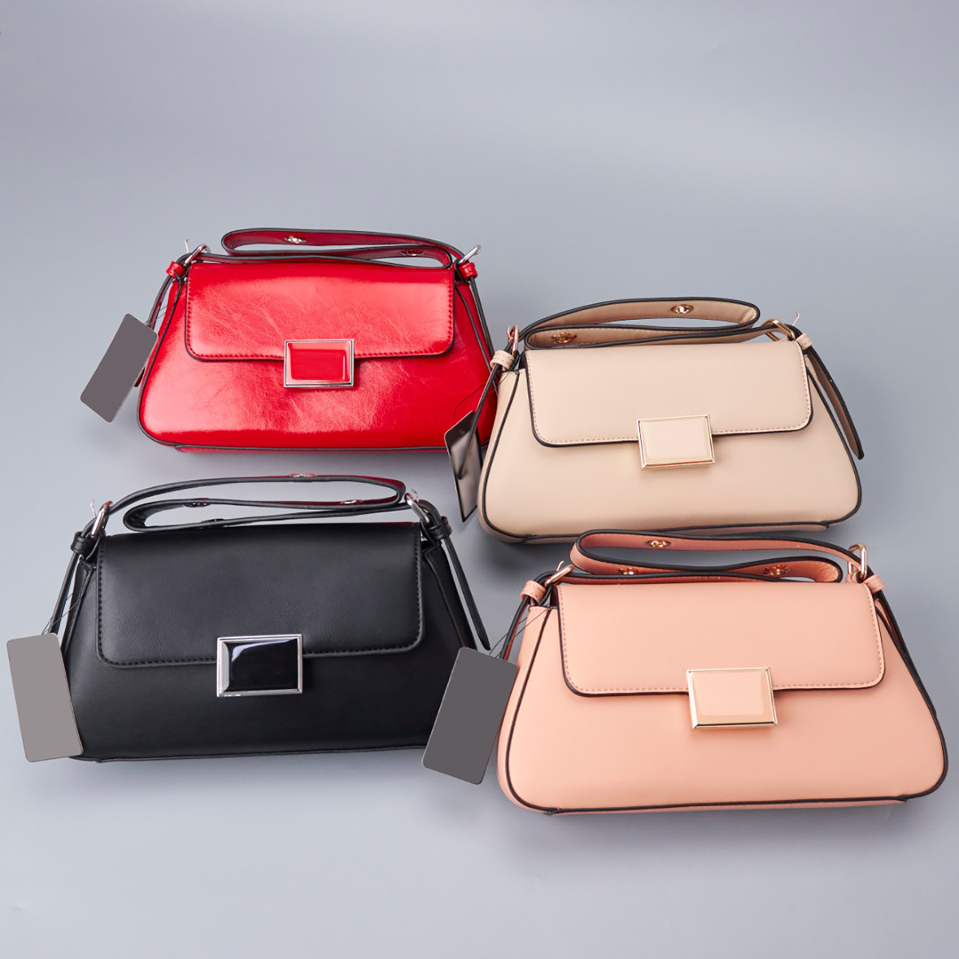 2025 One-Shoulder Small Shoulder Bag Versatile Snake Bone Chain Handbag