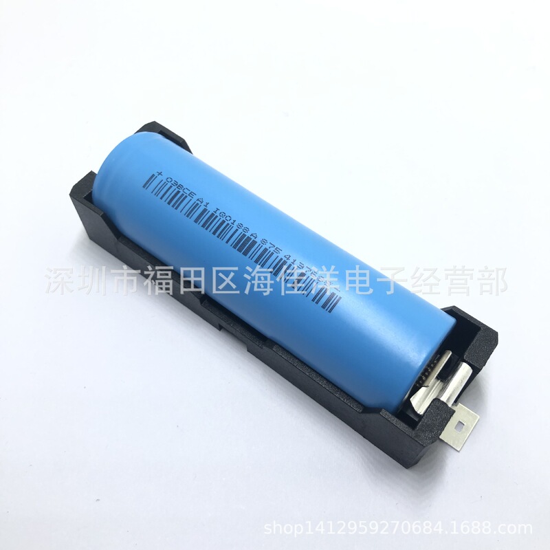21700 Single Battery Holder Patch Ncr21700 Single Lithium Battery Box For21700X1 Battery Compartment 3.7V