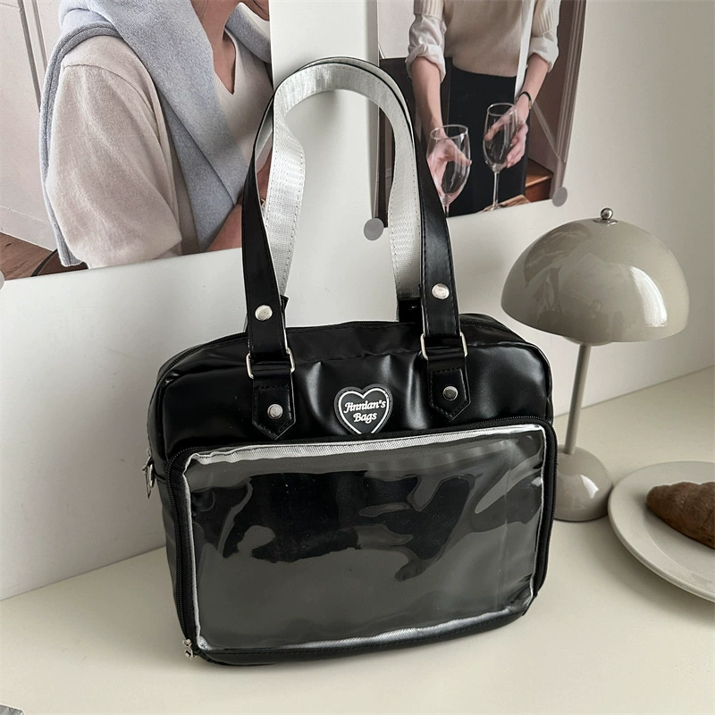 Cute shoulder bag for elementary school students, Japanese school skirt, one-shoulder bag