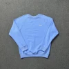With a round collar, azure