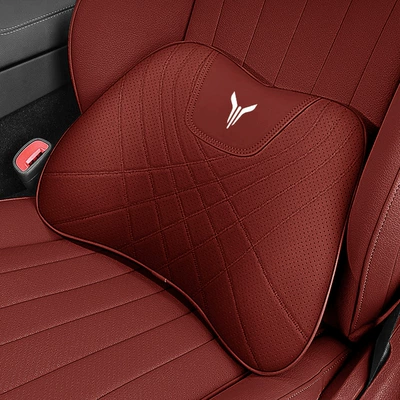 Waist support Seat, Neck Pillow, Cushion, All-Season - volcanic-red-single-waistrest