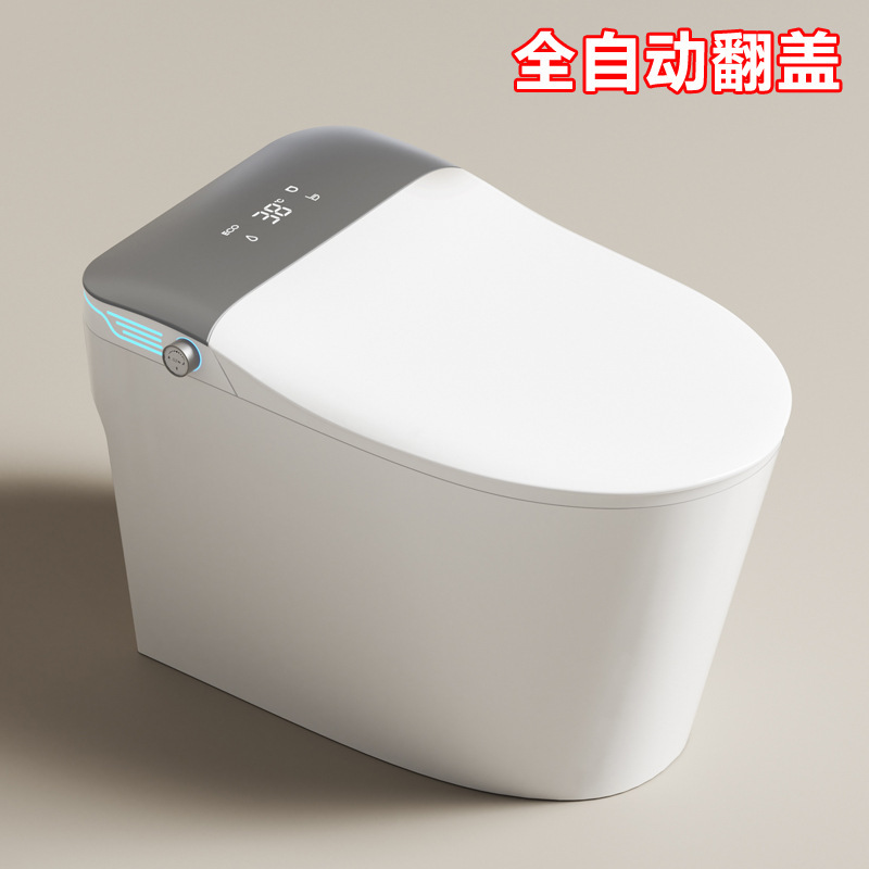 Smart Toilet Bathroom Automatic Intelligent Sensor Voice-Controlled Toilet Anti-Splash Odor-Proof Smart Toilet for Home Use