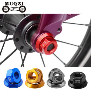 MUQZI 折りたたみ自転車ハブナット M10/M9 7075アルミ合金 複数カラー 