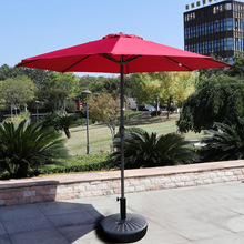 戶外遮陽傘中柱傘花園庭院陽台太陽傘奶茶店防雨遮陽沙灘傘直桿傘