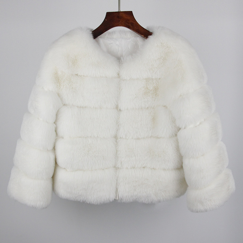 Dameskleding bontjas dames winter nieuwe bontmode warme bontjas bontjas_voghion.com