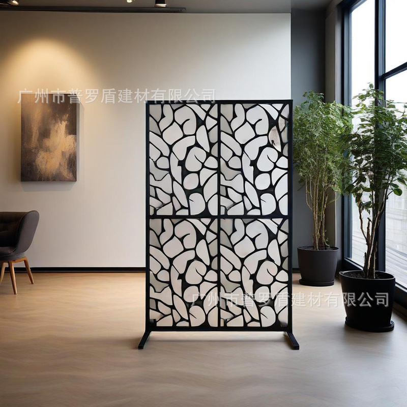 Stainless Steel Screen Partition Courtyard Garden Villa Fence Guardrail Privacy Guardrail Decorative Background Wall Enclosure