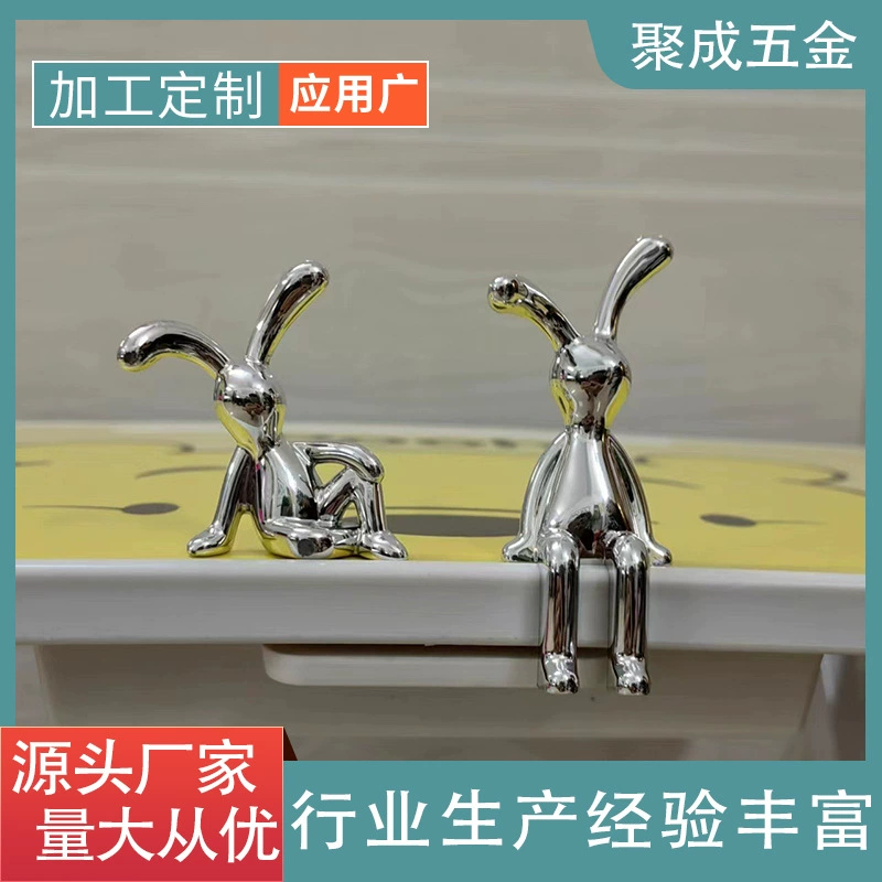 Гальваника, ремесленные изделия, креативная интернет-знаменитость, кролик, мебель для дома, гостиная, вход, ТВ-шкаф, офис, украшение для офиса ручной работы