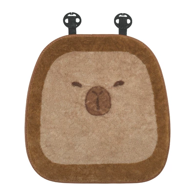 Car Seat Cushion Cartoon Cute | Seat cushion, seat cover - rabbit-fur-kapibala-cushion-front-row-printing