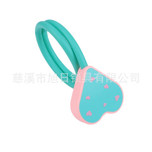 Asahi Heart Type Xr-Hc228 Kidsren's Bicycle Lock Skateboard Genuine Guarantee Factory Direct Sales