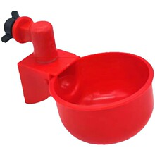 定制鸡用饮水器新型小鸡自动喂水器家禽三通饮水碗雏鸡喝水养鸡