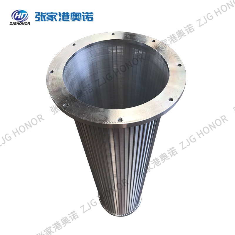 厂家供应楔形丝缠绕圆筒逆向反卷筛管滤网 高效自清洗滤芯