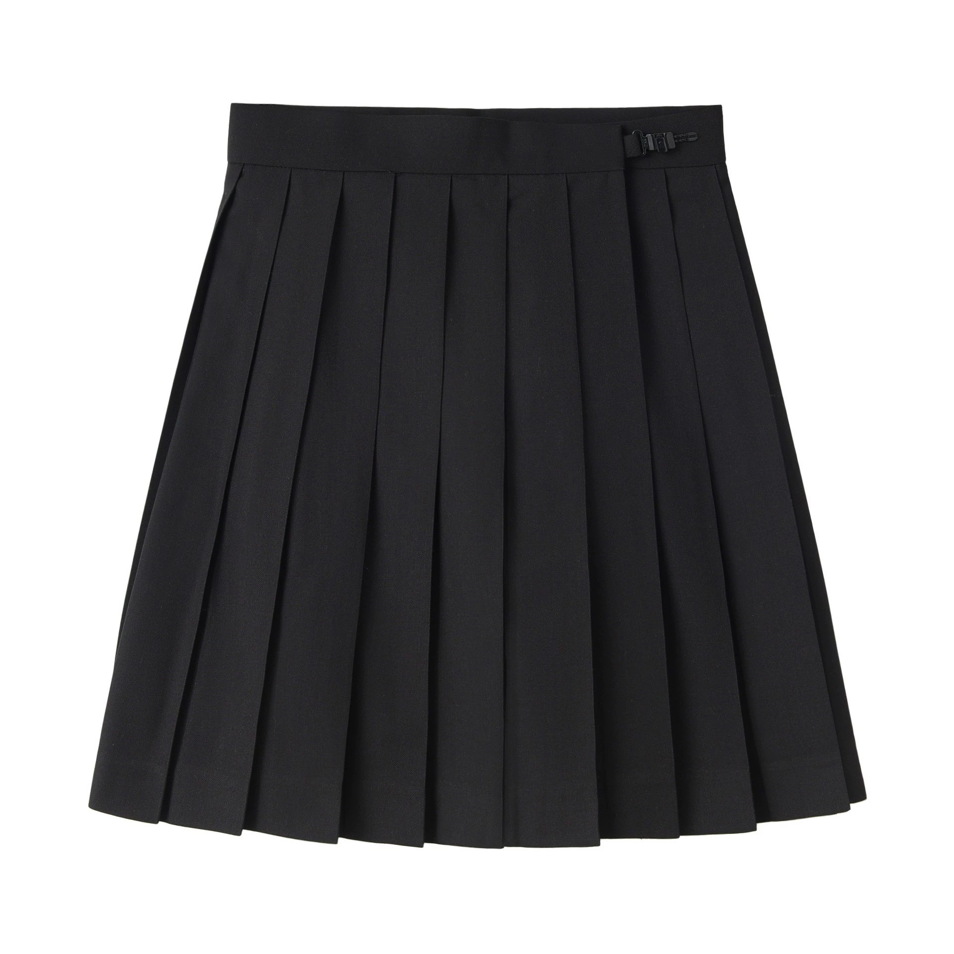 Плиссированная юбка оптом, натуральная оригинальная базовая юбка JK, однотонная женская короткая юбка с высокой талией, юбка в складку, юбка А-силуэта