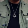 Retro necklace hip-hop style, sweater, chain, Korean style