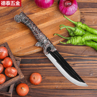 Sharp and durable meat joint factory cutting knife beef bone cutting knife pig killing knife lamb peeling knife hand meat knife