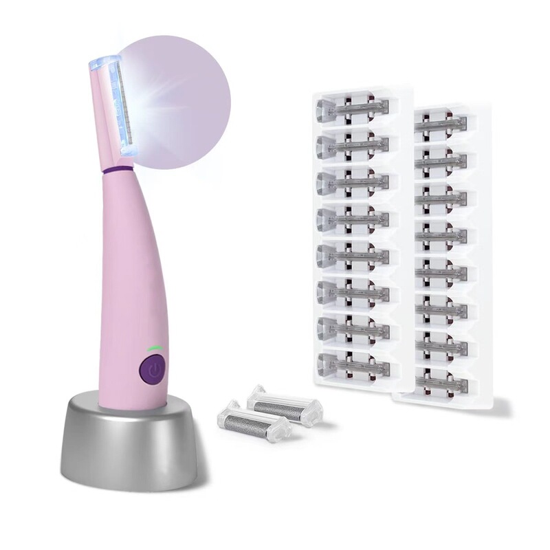 Cross-Border Women's Facial Razor Electric Shaver Facial Exfoliating Hair Removal Tool for Girls to Shave Their Hair Cross-Border Women's Facial Razor Electric Shaver Facial Exfoliating Hair Removal Tool for Girls to Shave Their Hair