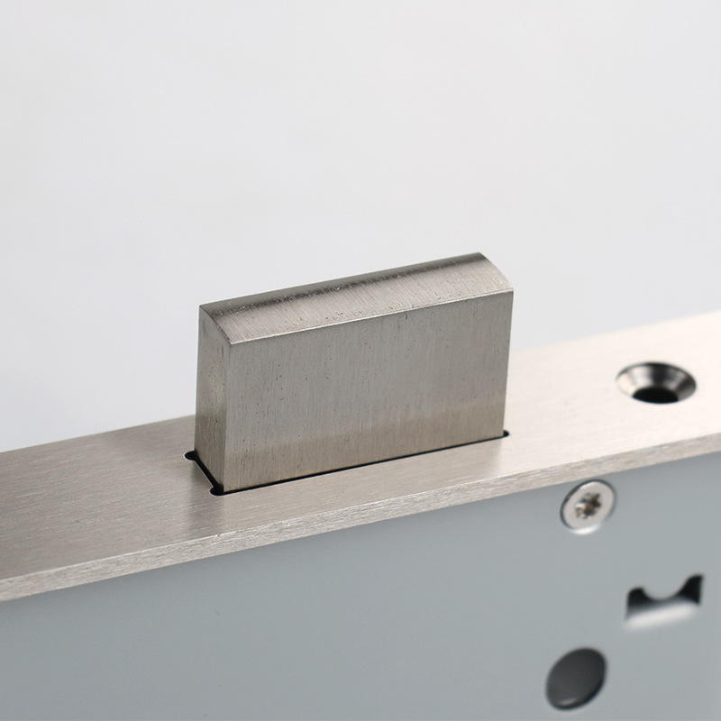 Cerradura de puerta de incendio personalizada de acero inoxidable 304 accesorios de cerradura de puerta de pozo de tubería estándar europeo 5572ZD unilateral cuerpo de cerradura de canal de lengua