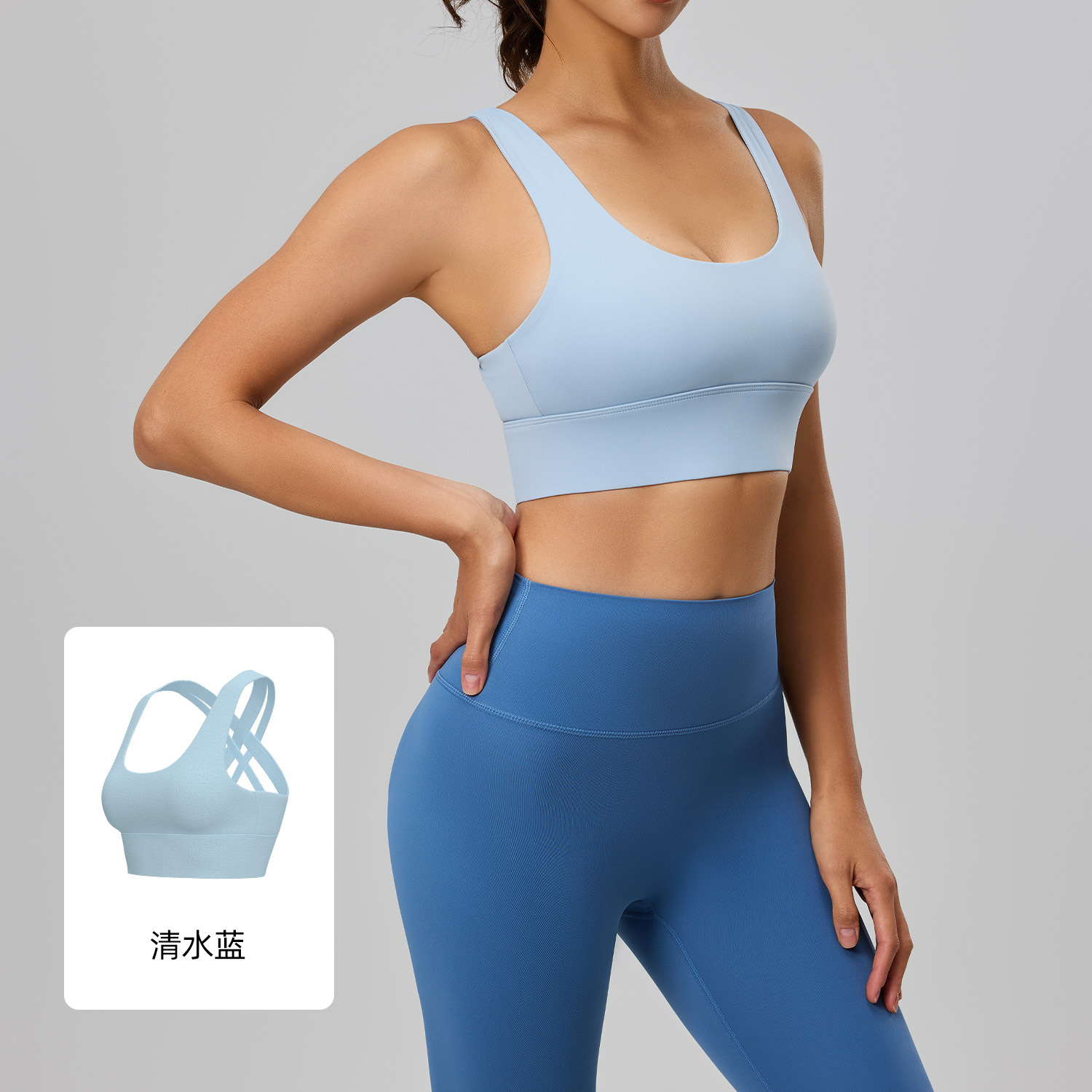 Fábrica de procesamiento y personalización OEM/ODM de sujetadores de yoga y ropa interior deportiva, admite la producción de muestras y la aplicación de etiquetas basadas en imágenes proporcionadas.
