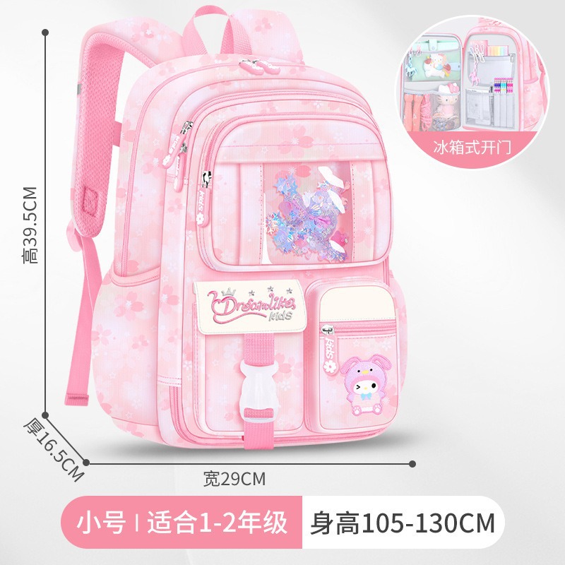 Mochila escolar transfronteriza 1 - 3 - 6 grados mochila escolar de dibujos animados para niños mochila de escolares para escolares