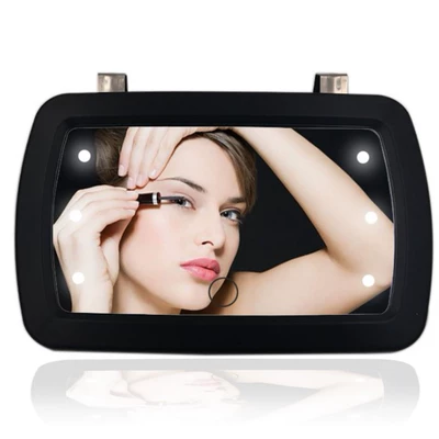 Sun Visor Mirror for: Sun visor rearview mirror