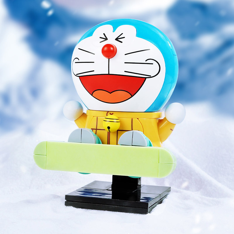 启蒙积木keeppley哆啦A梦水泥管空地童年玩具动漫周边礼物K20409|undefined
