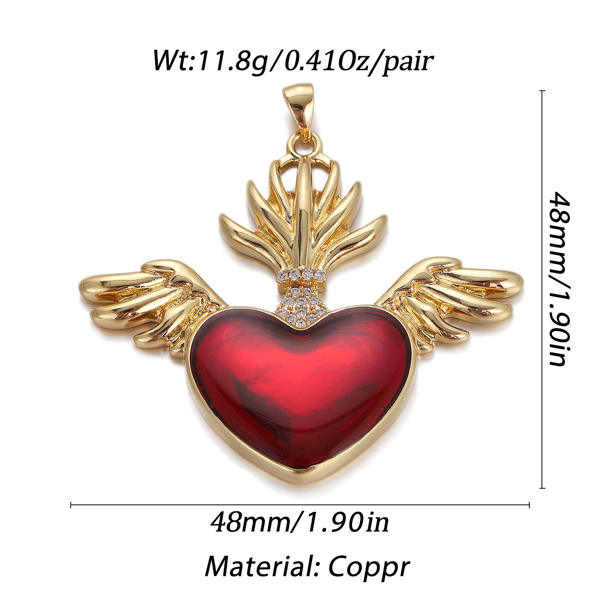 5g Weight Pendant, Chain Jewelry Making Type Copper Chain Material 1 Piece Quantity Holiday, Daily Occasion Copper Material Portrait, Heart Shape Pattern Unisex Gender Plating Design Retro, Simple Style Style 1 Piece Copper Portrait Heart Shape Pendant Chain 无